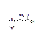 3-Amino-3-(pyrazin-2-yl)propanoic Acid