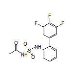 N-[N-(3’,4’,5’-Trifluoro-[1,1’-biphenyl]-2-yl)sulfamoyl]acetamide