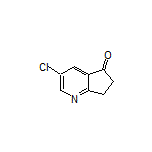 3-Chloro-6,7-dihydro-5H-cyclopenta[b]pyridin-5-one