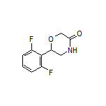 6-(2,6-Difluorophenyl)morpholin-3-one
