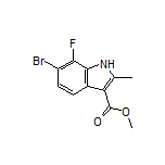 Methyl 6-Bromo-7-fluoro-2-methyl-1H-indole-3-carboxylate