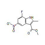 Methyl 7-Fluoro-2-methyl-5-nitro-1H-indole-3-carboxylate
