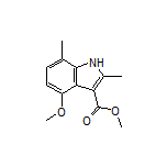 Methyl 4-Methoxy-2,7-dimethyl-1H-indole-3-carboxylate