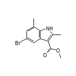 Methyl 5-Bromo-2,7-dimethyl-1H-indole-3-carboxylate