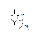 Methyl 4-Fluoro-2,7-dimethyl-1H-indole-3-carboxylate