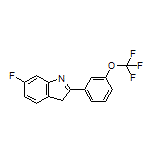 6-Fluoro-2-[3-(trifluoromethoxy)phenyl]-3H-indole