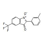 3-Oxo-2-(m-tolyl)-5-(trifluoromethyl)-3H-indole 1-Oxide