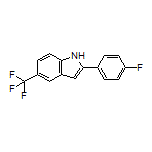 2-(4-Fluorophenyl)-5-(trifluoromethyl)-1H-indole