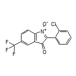 2-(2-Chlorophenyl)-3-oxo-5-(trifluoromethyl)-3H-indole 1-Oxide