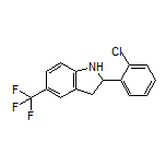 2-(2-Chlorophenyl)-5-(trifluoromethyl)indoline