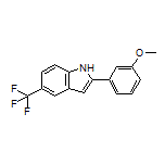 2-(3-Methoxyphenyl)-5-(trifluoromethyl)-1H-indole