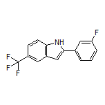 2-(3-Fluorophenyl)-5-(trifluoromethyl)-1H-indole