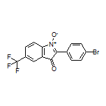 2-(4-Bromophenyl)-3-oxo-5-(trifluoromethyl)-3H-indole 1-Oxide