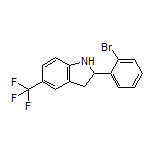 2-(2-Bromophenyl)-5-(trifluoromethyl)indoline
