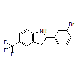 2-(3-Bromophenyl)-5-(trifluoromethyl)indoline