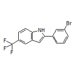 2-(3-Bromophenyl)-5-(trifluoromethyl)-1H-indole