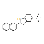 2-(Naphthalen-2-yl)-5-(trifluoromethyl)indoline