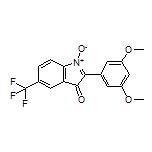 2-(3,5-Dimethoxyphenyl)-3-oxo-5-(trifluoromethyl)-3H-indole 1-Oxide