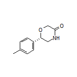 (S)-6-(p-Tolyl)morpholin-3-one