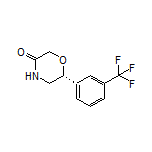 (R)-6-[3-(Trifluoromethyl)phenyl]morpholin-3-one