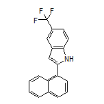 2-(Naphthalen-1-yl)-5-(trifluoromethyl)-1H-indole