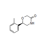 (R)-6-(o-Tolyl)morpholin-3-one