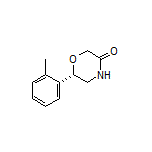 (S)-6-(o-Tolyl)morpholin-3-one