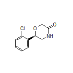(R)-6-(2-Chlorophenyl)morpholin-3-one