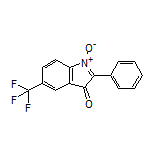 3-Oxo-2-phenyl-5-(trifluoromethyl)-3H-indole 1-Oxide