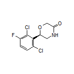 (R)-6-(2,6-Dichloro-3-fluorophenyl)morpholin-3-one