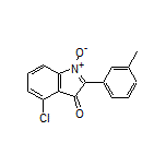4-Chloro-3-oxo-2-(m-tolyl)-3H-indole 1-Oxide