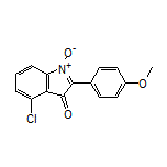 4-Chloro-2-(4-methoxyphenyl)-3-oxo-3H-indole 1-Oxide
