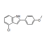 4-Chloro-2-(4-methoxyphenyl)-1H-indole