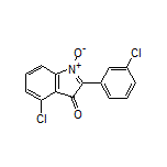 4-Chloro-2-(3-chlorophenyl)-3-oxo-3H-indole 1-Oxide