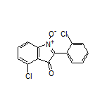 4-Chloro-2-(2-chlorophenyl)-3-oxo-3H-indole 1-Oxide