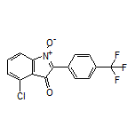 4-Chloro-3-oxo-2-[4-(trifluoromethyl)phenyl]-3H-indole 1-Oxide