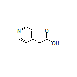 (R)-2-(Pyridin-4-yl)propanoic Acid