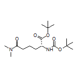 tert-Butyl (R)-2-(Boc-amino)-6-(dimethylamino)-6-oxohexanoate
