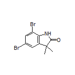 5,7-Dibromo-3,3-dimethylindolin-2-one