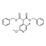 Dibenzyl 2-(5-Fluoro-2-methoxypyridin-4-yl)malonate