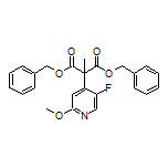 Dibenzyl 2-(5-Fluoro-2-methoxypyridin-4-yl)-2-methylmalonate