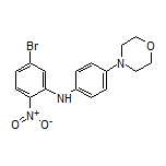 5-Bromo-N-(4-morpholinophenyl)-2-nitroaniline