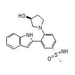 (S)-1-[2-(1H-Indol-2-yl)-4-[(S)-S-methylsulfonimidoyl]phenyl]pyrrolidin-3-ol