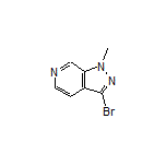3-Bromo-1-methyl-1H-pyrazolo[3,4-c]pyridine