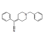 2-(1-Benzylpiperidin-4-ylidene)-2-phenylacetonitrile