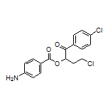 4-Chloro-1-(4-chlorophenyl)-1-oxobutan-2-yl 4-Aminobenzoate