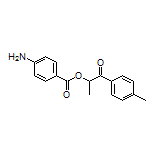 1-Oxo-1-(p-tolyl)propan-2-yl 4-Aminobenzoate