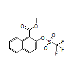 Methyl 2-[[(Trifluoromethyl)sulfonyl]oxy]-1-naphthoate