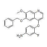 4-[[6-(Benzyloxy)-7-methoxyquinolin-4-yl]oxy]-3-fluoroaniline
