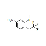 3-Methoxy-4-(2,2,2-trifluoroethyl)aniline